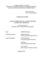 Analiza juridico-penală a infracțiunii de falsificare a probelor